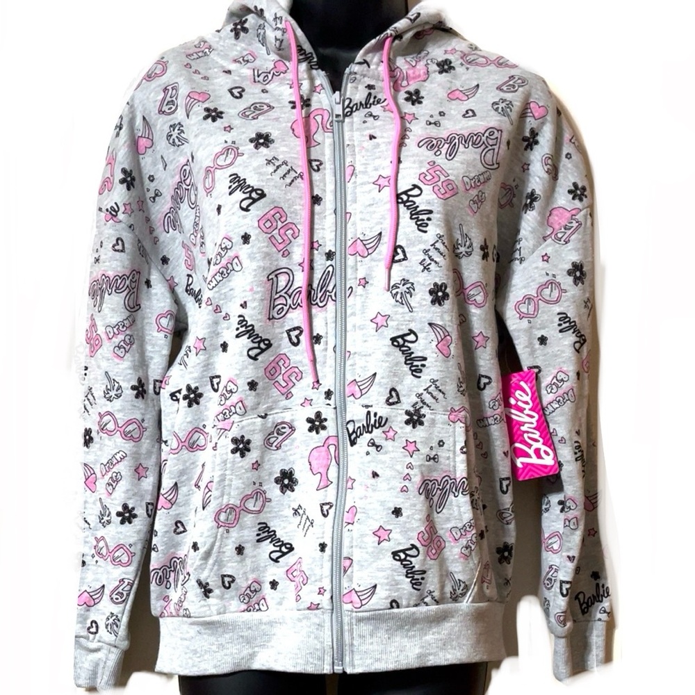 🆕🌺BARBIE All Over Print Hoodie🌺 - Picture 1 of 8